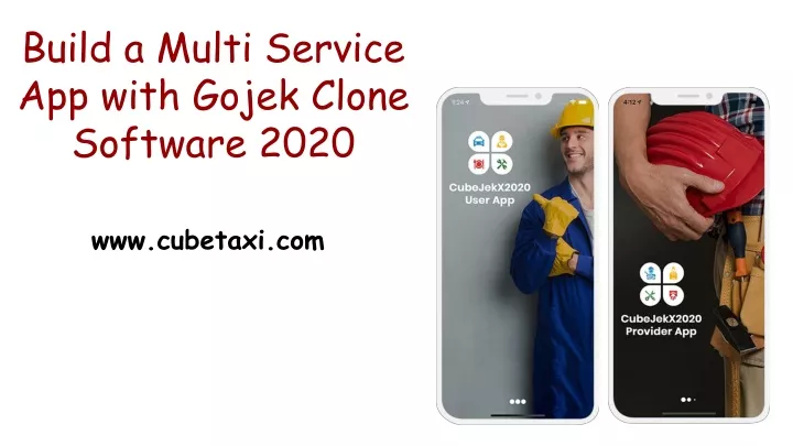 build a multi service app with gojek clone