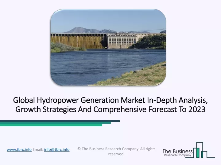 global hydropower generation market global