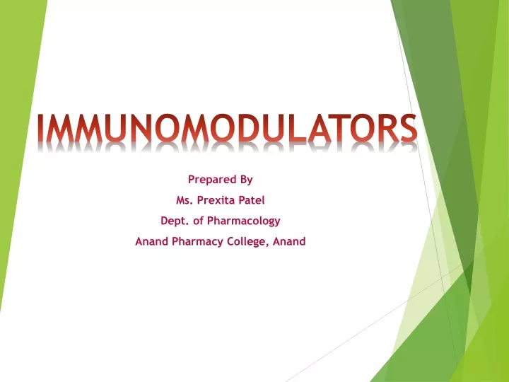 prepared by ms prexita patel dept of pharmacology anand pharmacy college anand
