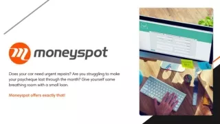 Fast Cash Loans - Moneyspot
