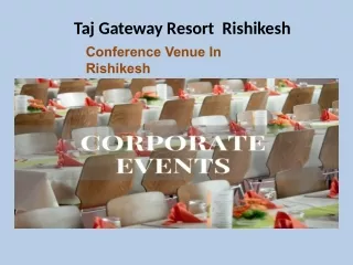 Taj Gateway Resort  Rishikesh   | Resort In Rishikesh