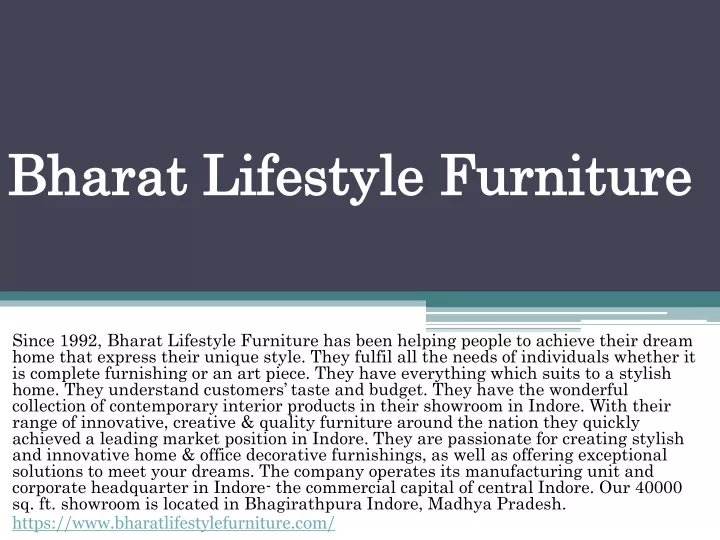 bharat lifestyle furniture