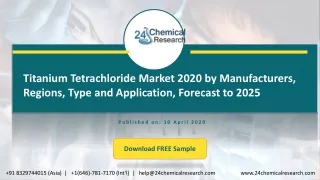 titanium tetrachloride market 2020