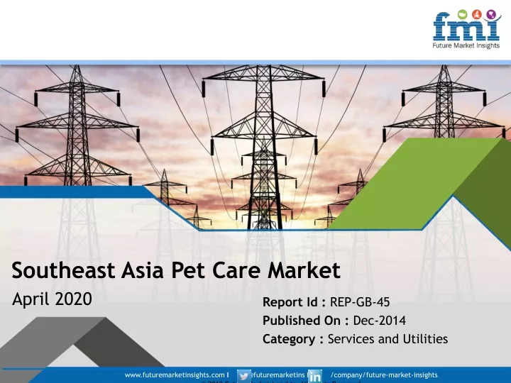 southeast asia pet care market april 2020