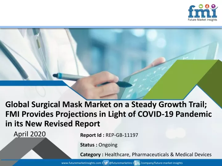global surgical mask market on a steady growth