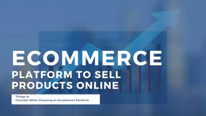 ecommerce platform to sell products online