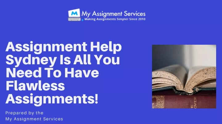assignment help sydney is all you need to have