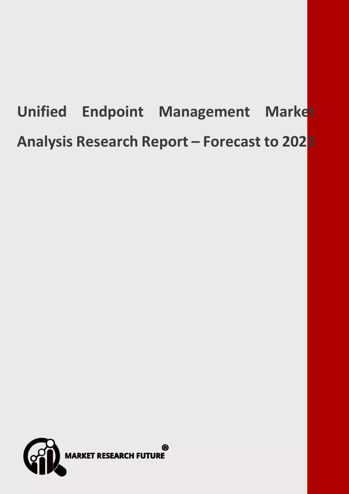 unified endpoint management market analysis