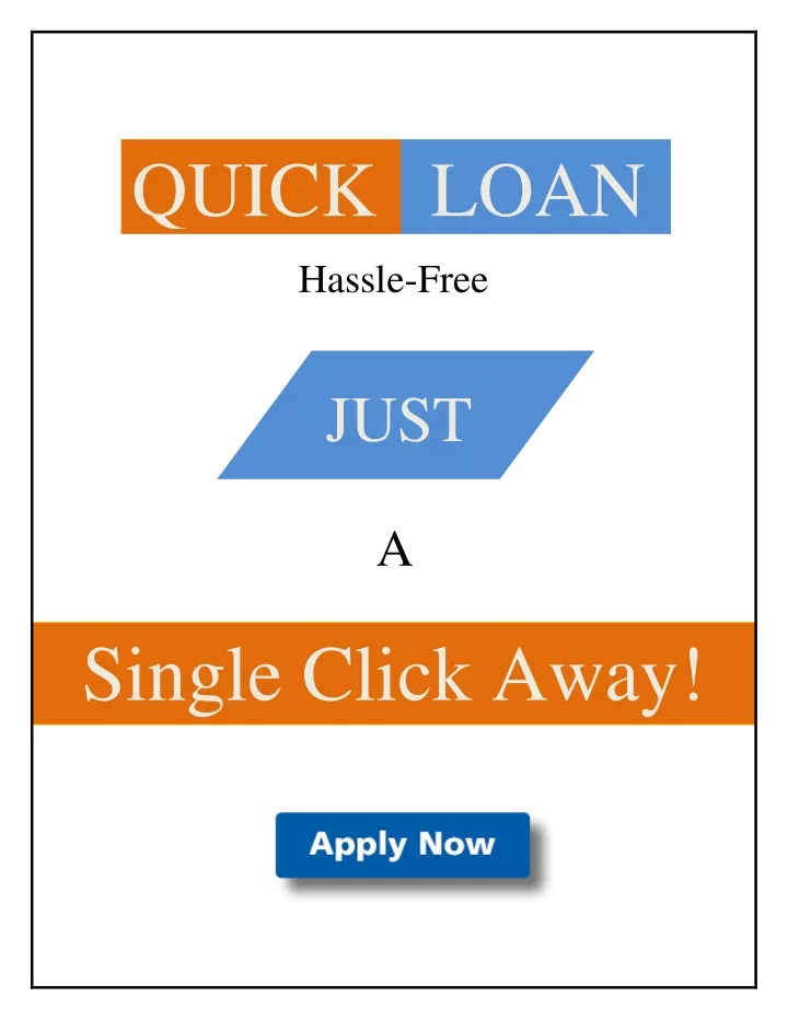 quick loan
