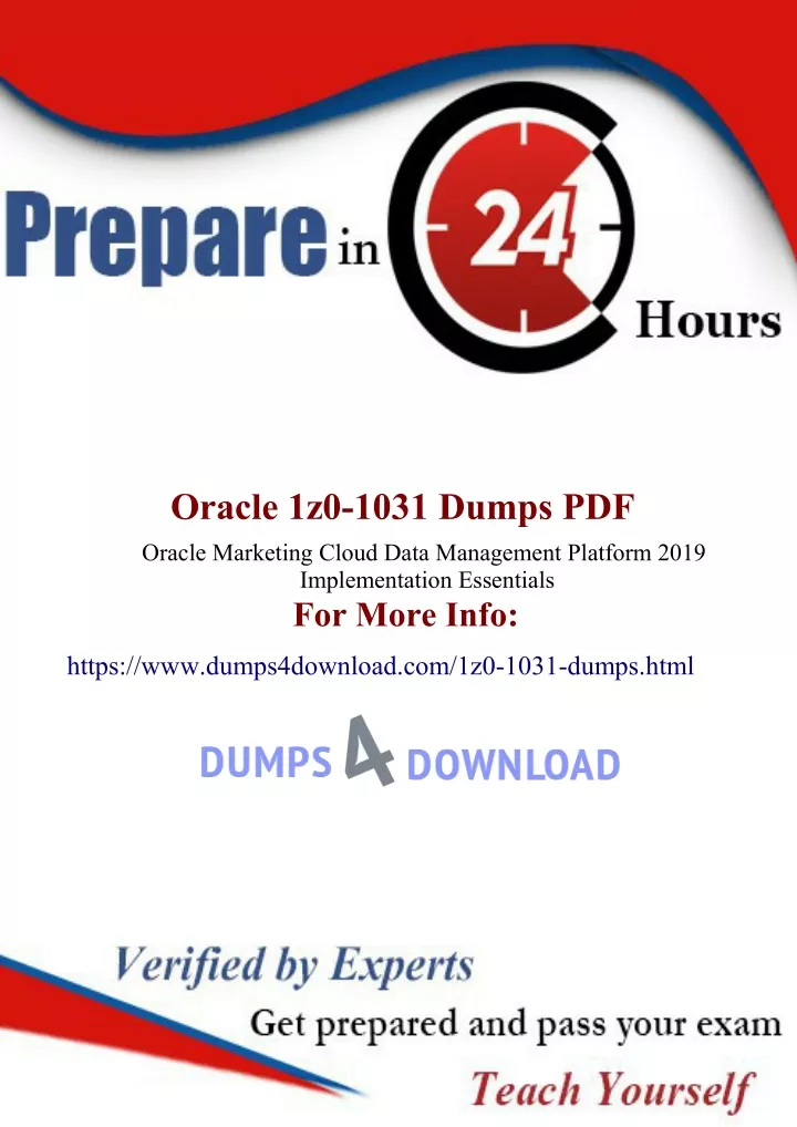 oracle 1z0 1031 dumps pdf