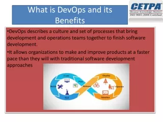 what is devops and its benefits