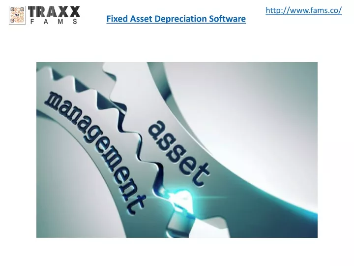 fixed asset depreciation software