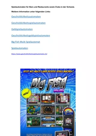 spielautomaten f r bars und restaurants sowie