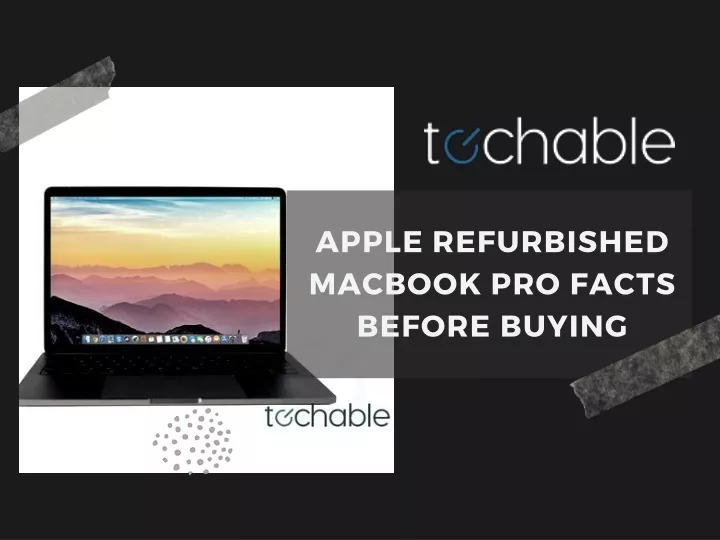 apple refurbished macbook pro facts before buying
