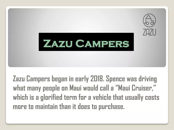zazu campers