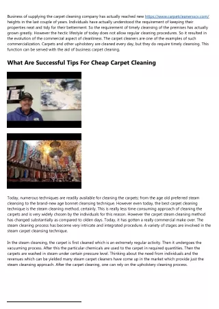 How the 10 Worst Carpet Cleaners SCV Fails of All Time Could Have Been Prevented