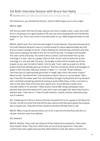 sid roth interview session with bruce van natta