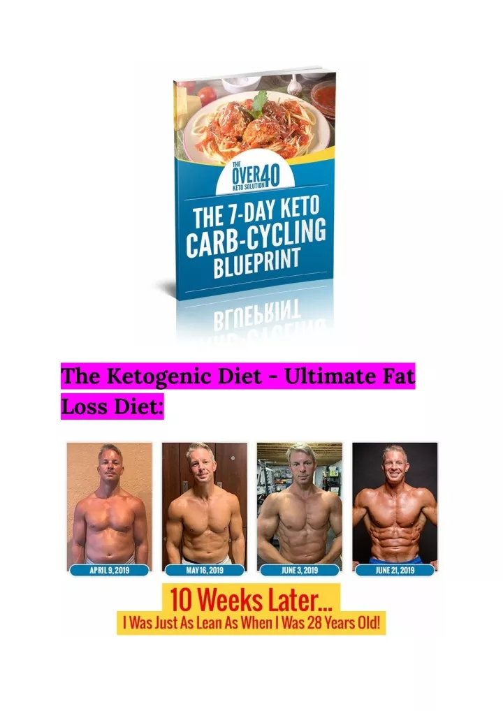 the ketogenic diet ultimate fat loss diet