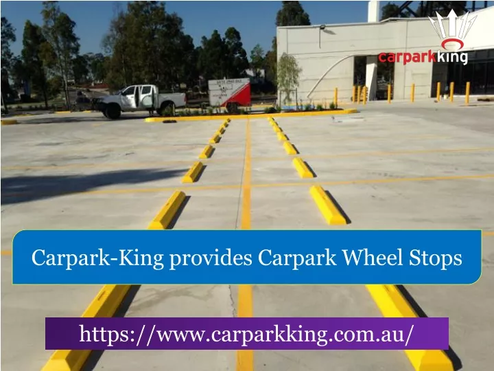 carpark king provides carpark wheel stops