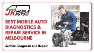 Best Mobile Auto Diagnostics & Repair Service in Melbourne