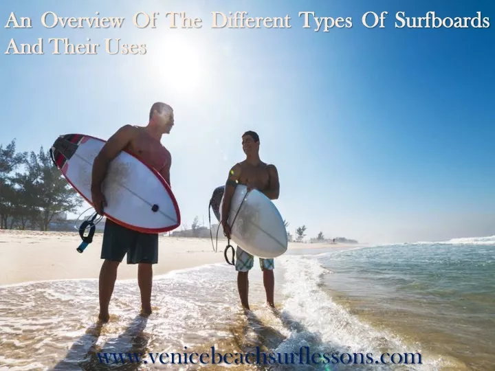 an overview of the different types of surfboards