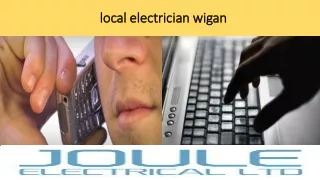 local electrician wigan