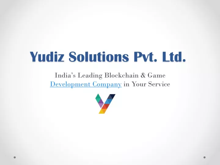 yudiz solutions pvt ltd