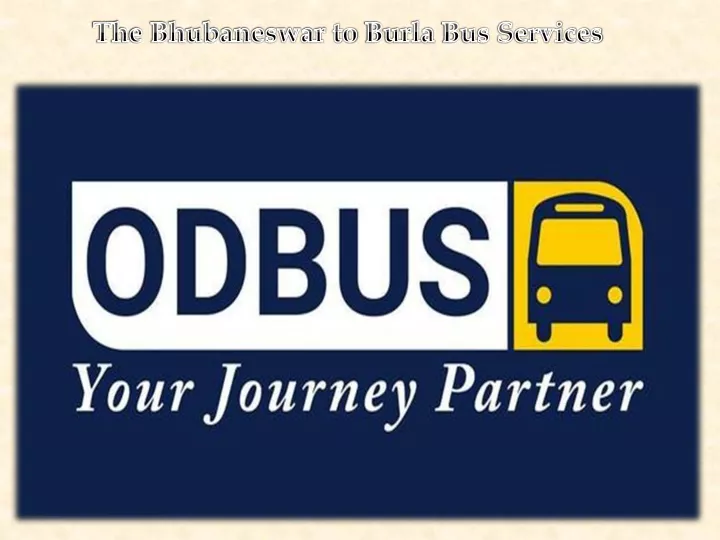 the bhubaneswar to burla bus services