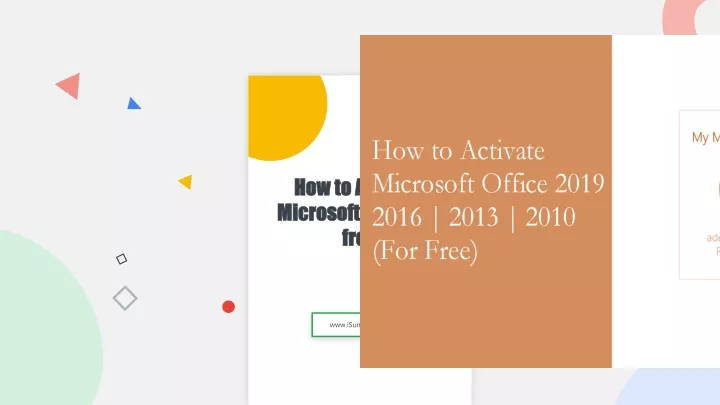 how to activate microsoft office for free