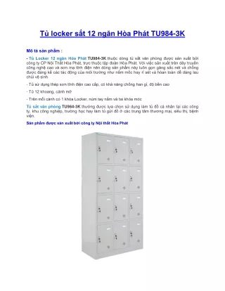 t locker s t 12 ng n h a ph t tu984 3k