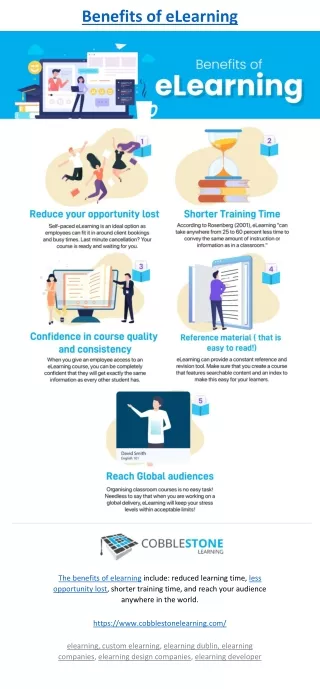 benefits of elearning