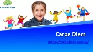 Best preschool Singapore - Carpe Diem