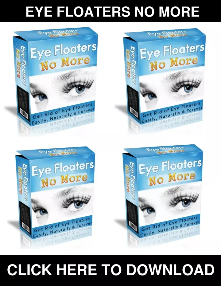 eye floaters no more