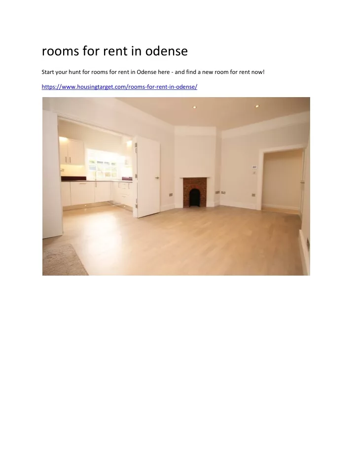 rooms for rent in odense
