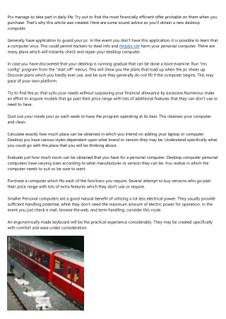 pcs manage to take part in daily life