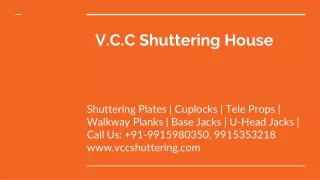 Scaffolding Cuplocks Props Manufacturers & Exporter in Chandigarh, India