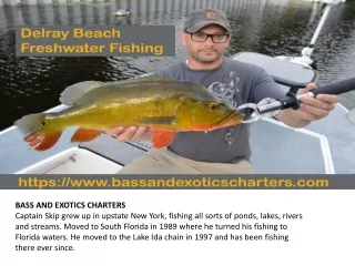 Freshwater Charters Palm Beach FL