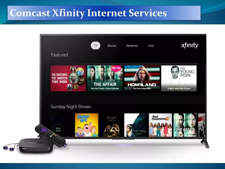 comcast xfinity internet services