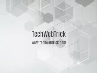 TechWebTrick