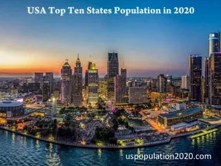 Top 10 Most Populated States in United States