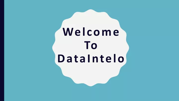 welcome to dataintelo