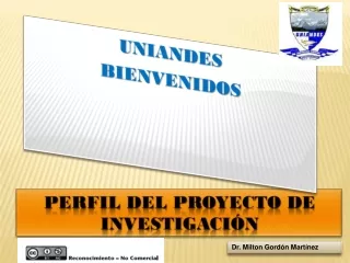 Perfil del Proyecto de Investigación