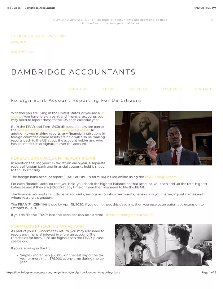 tax guides bambridge accountants