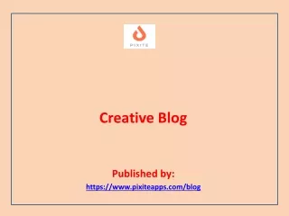 Creative Blog