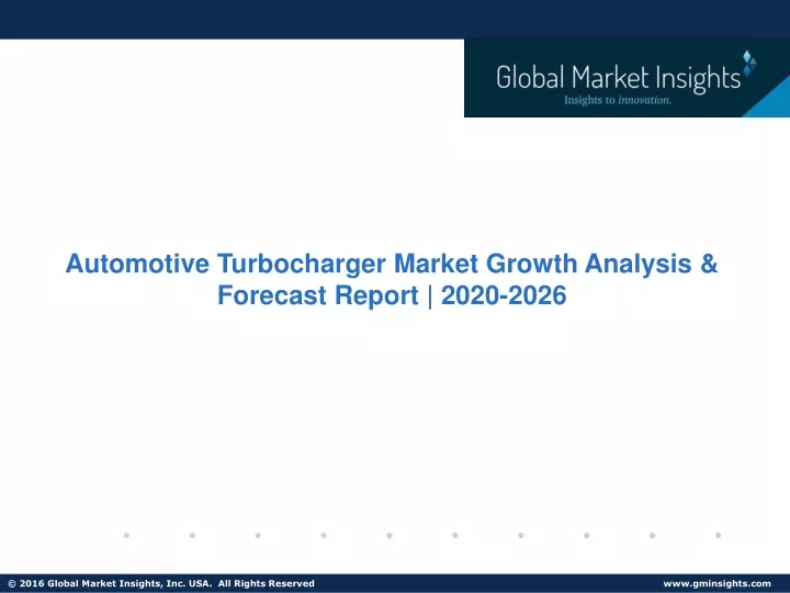 automotive turbocharger market growth analysis