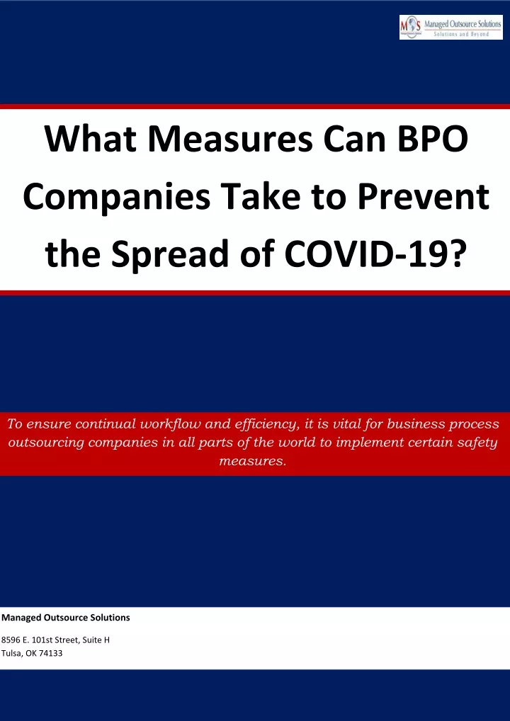 what measures can bpo companies take to prevent