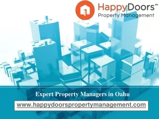 expert property managers in oahu