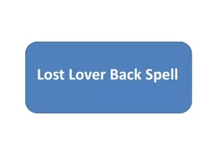 lost lover back spell