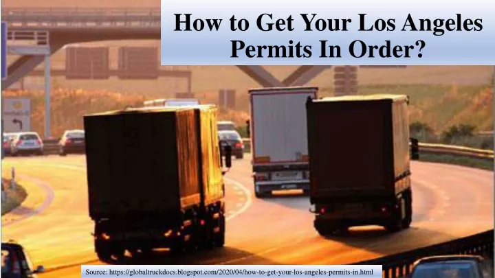 how to get your los angeles permits in order