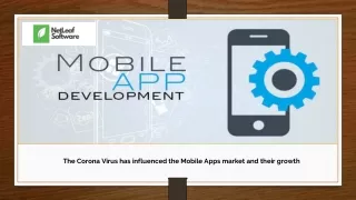 the corona virus has influenced the mobile apps